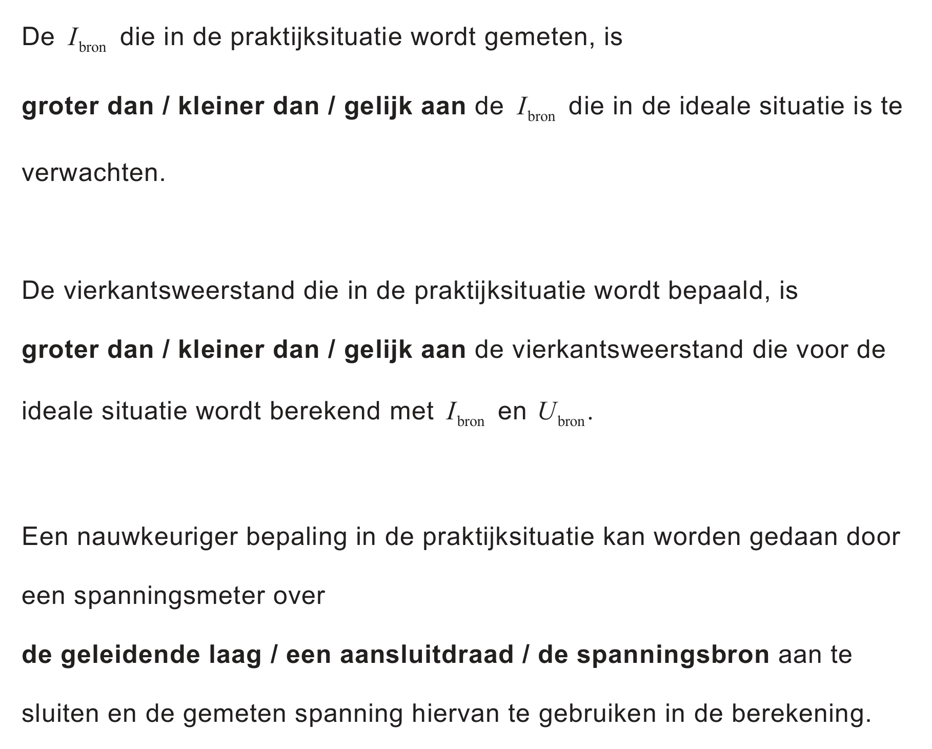 Uitwerkbijlage bij vraag 20 van opgave Vierkantsweerstand