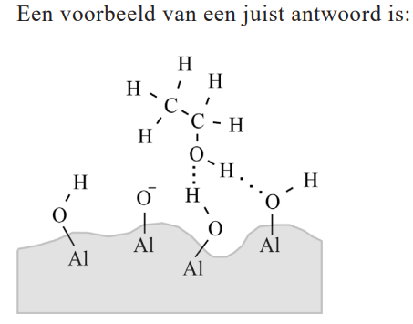 Antwoordmodel vraag 18 EPDM-rubber, figuur 1